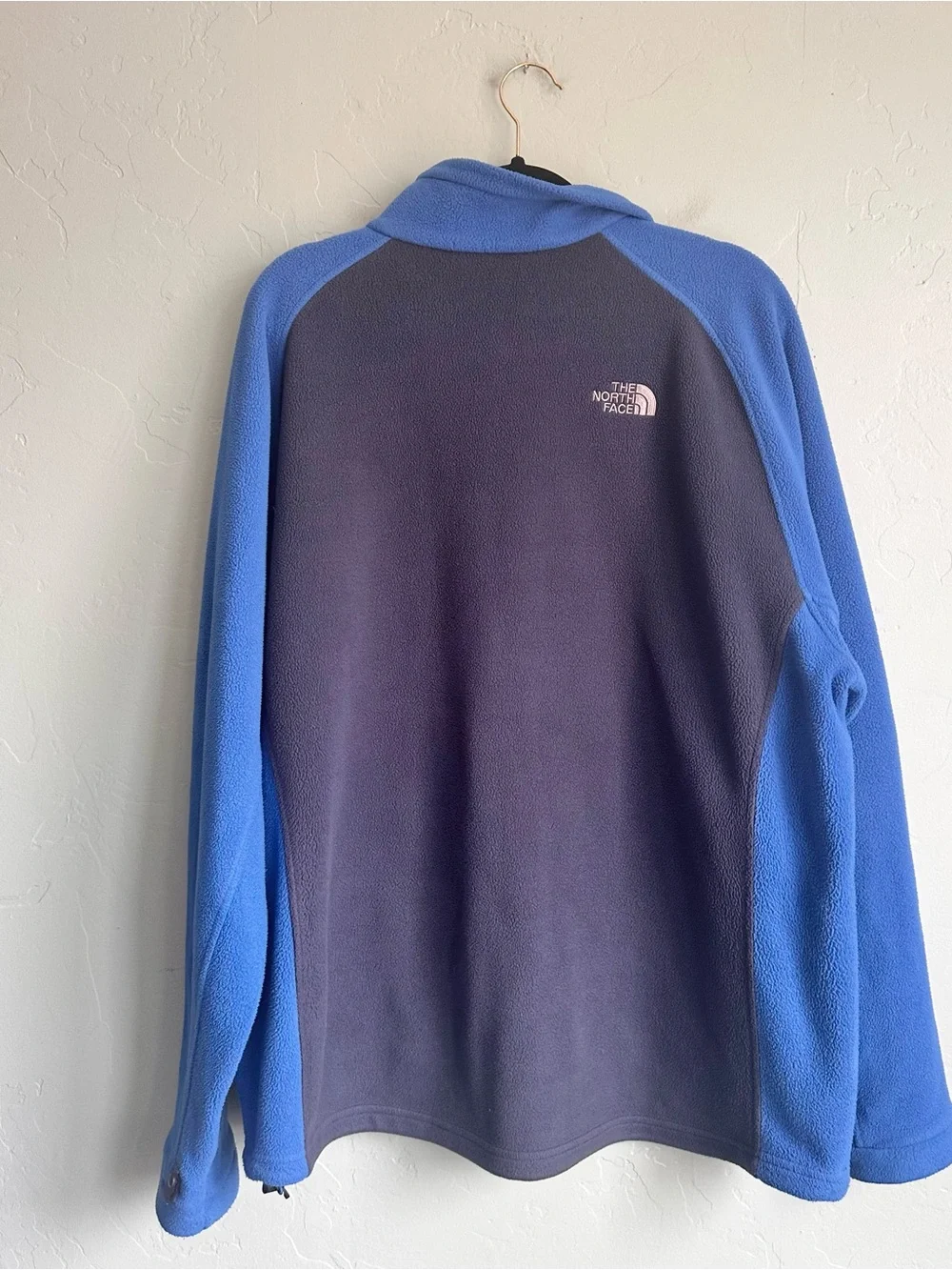 The North Face Men’s Two-Tone‎ Blue Fleece Jacket XXL Outdoor Camping Gorpcore